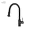 Kibi Casa Single Handle Pull Down Kitchen Sink Faucet KKF2002MB - alternate 1